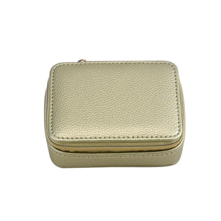 Brouk & Co Jewelry Storage Gold Leah Pill Box