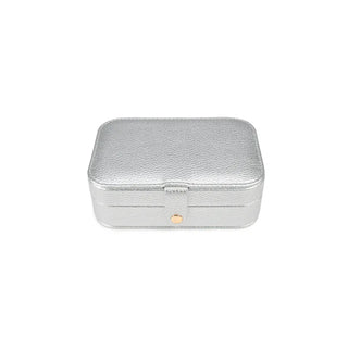 Brouk & Co Jewelry Storage Silver Leah Travel Jewelry Organizer