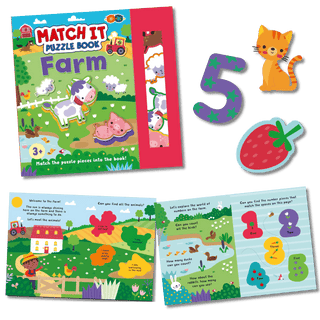 Buddy & Barney Children’s Books Farm Match It Puzzle Book
