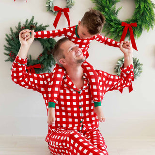 Caden Lane Christmas Clothing Christmas Bamboo Two Piece Pajama Sets