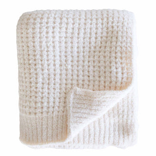 Caden Lane Blankets Whisper / Throw Blanket (72" x 48") CuddleLane™ Luxe Waffle Blanket