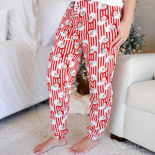 Caden Lane Unisex Pajamas Santa Claus Lane Adult PJ Pants