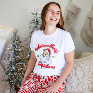 Caden Lane Unisex Pajamas Santa Claus Lane Adult PJ Pants