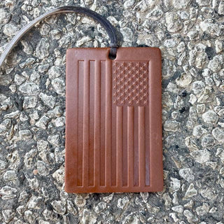 Callahan Leather Co. Car Accessories Old Glory Air Flair