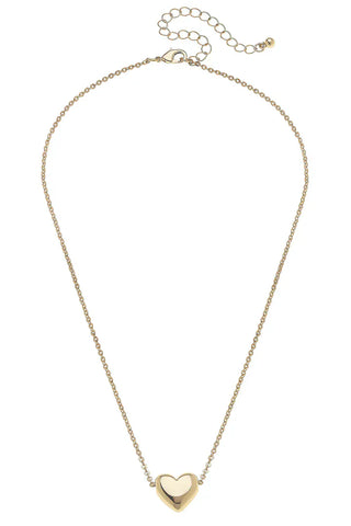 Canvas Women’s Necklaces Tatum Heart Necklace
