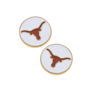 Canvas Women's Earrings Texas Longhorns Earrings