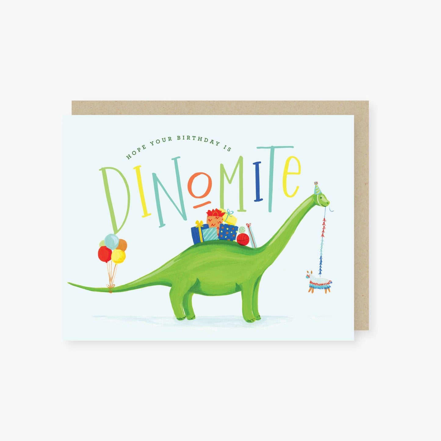 Dino-mite birthday card