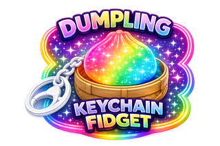 Dumpling Light-Up Click Fidget