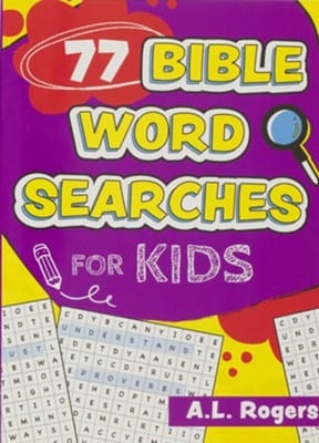 Christian Art Gifts Children's Books 77 Bible Word Searches For Kids