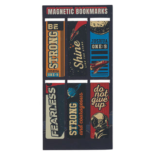 Christian Art Gifts Stationary Be Strong Bookmark Set