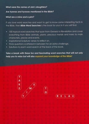 Christian Art Gifts Adult Books Bible Word Searches