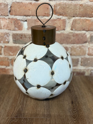 CIMA Wholesale Home Decor Metal Christmas Ball Ornament