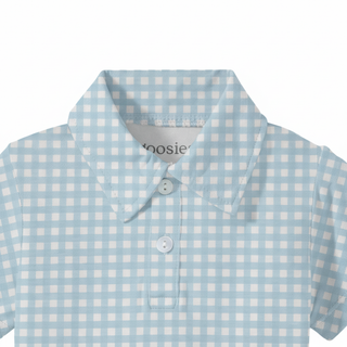 Close-up gingham pattern