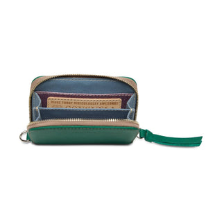 Consuela Bags Teal Zippy Wallet