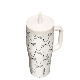 Corkcicle Drinkware 22oz Black Bows Cruiser Tumbler