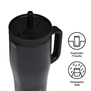 Corkcicle Drinkware 22oz Black Bows Cruiser Tumbler