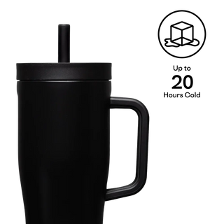 Corkcicle Drinkware 22oz Black Bows Cruiser Tumbler