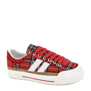 Corky's Women's Shoes That's Her Red Plaid