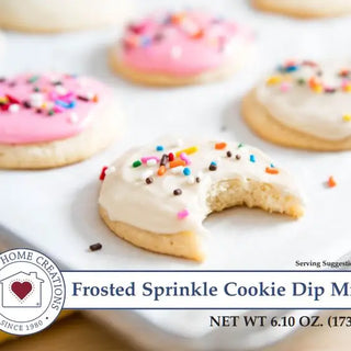 Country Home Creations Snacks Frosted Sprinkle Cookie Dip Mix