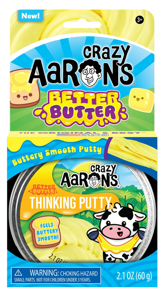 Crazy Aaron toys Better Butter Thinking Putty