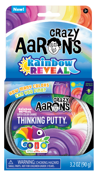 Crazy Aaron toys Thinking Putty-Rainbow Reveal