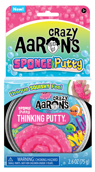Crazy Aaron toys Thinking Putty-Sponge Putty