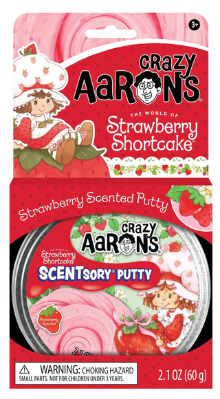 Crazy Aaron toys Thinking Putty-Strawberry Shortcake