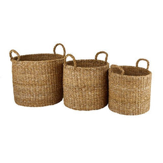Creative Brands Home Decor Round Cylinder Basket
