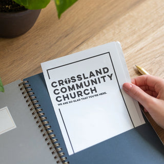 Navy Church Notes Bible Study Notebook