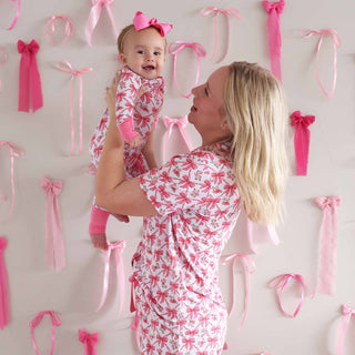 Bow Besties Women's Two Piece PJ Set