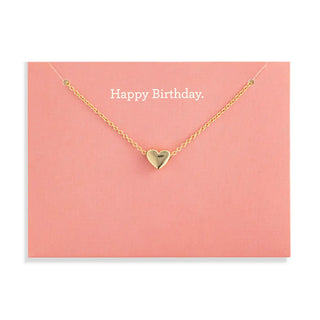 Demdaco Women's Necklaces Happy Birthday Card And Necklace Set