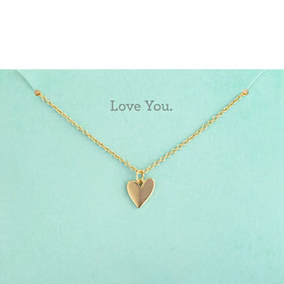 Demdaco Women's Necklaces Love You Card And Necklace Set