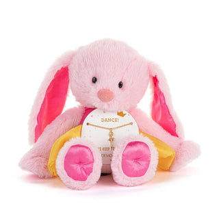Demdaco Stuffed Animals Dance Bunny