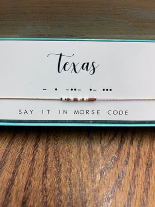Dot and Dash Women’s Necklaces Texas Dot and Dash Necklace