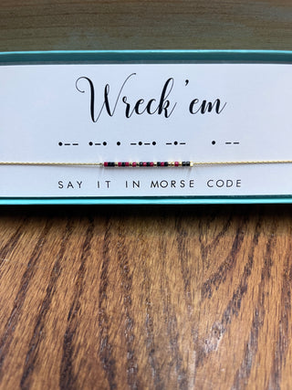 Dot and Dash Women’s Necklaces Wreck 'em Dot and Dash Necklace