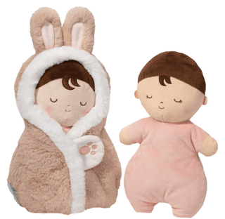 Douglas Stuffed Animals Baby Bunny Hug