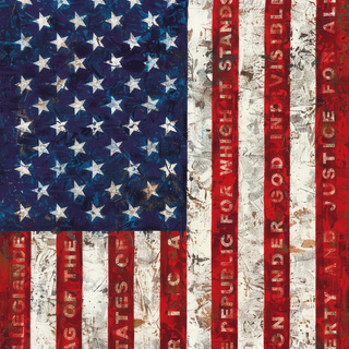 Pledge of Allegiance Garden Flag