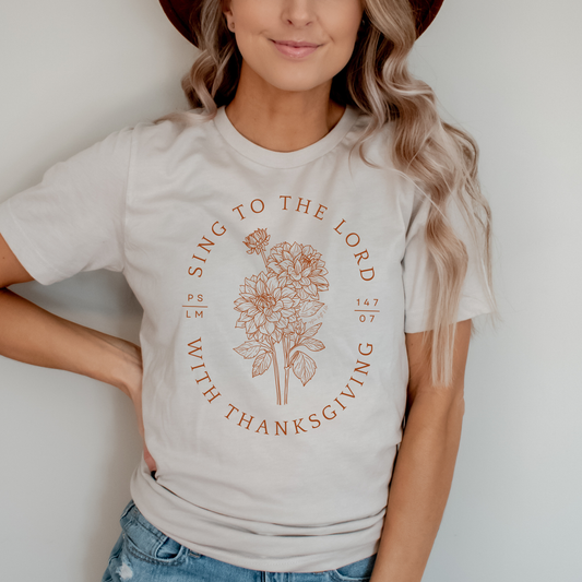 With Thanksgiving Tee