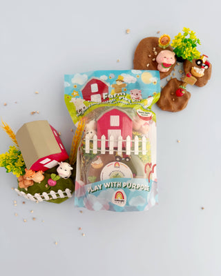 Earth Grown KidDoughs (KidDoughs by EGKD) Toys Farm KidDough Play Kit