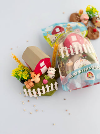 Earth Grown KidDoughs (KidDoughs by EGKD) Toys Farm KidDough Play Kit