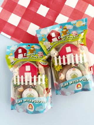 Earth Grown KidDoughs (KidDoughs by EGKD) Toys Farm KidDough Play Kit