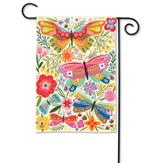 Butterflies Garden Flag
