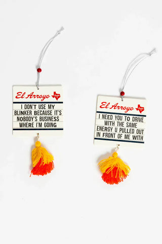 El Arroyo Car Accessories Same Energy El Arroyo Car Air Freshener