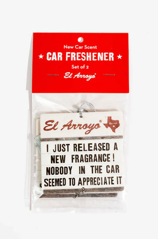 El Arroyo Car Accessories New Fragrance El Arroyo Car Air Freshener