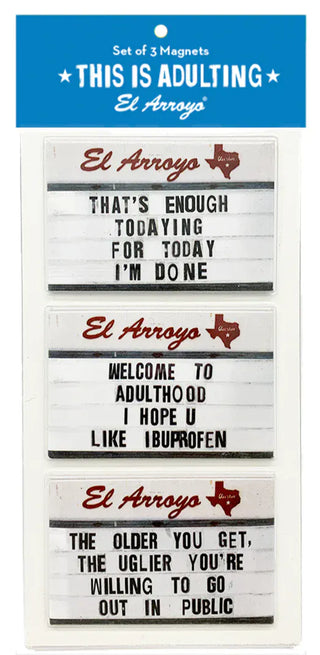 El Arroyo Stationary El Arroyo Magnet Set