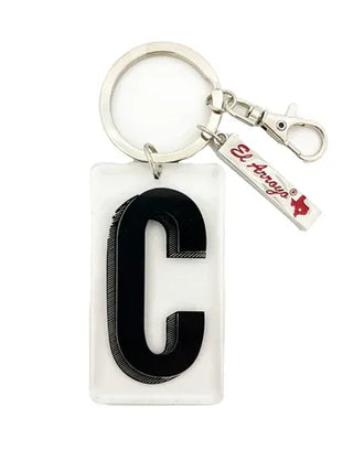 El Arroyo Keychains El Arroyo Marquee Letter Keychains