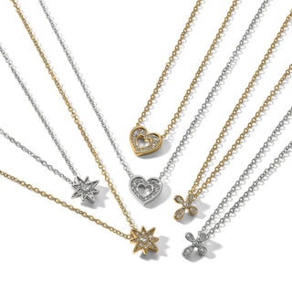 Enchanting Cross Gold Necklace