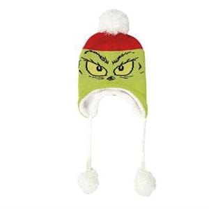 Enesco Christmas Decor Grinch Toboggan Hat