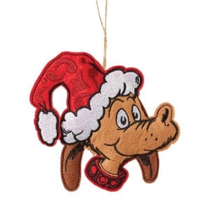 Enesco Christmas Ornaments Max Felt Ornament