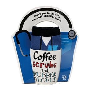 Enesco Drinkware Nurse Sock and Mug Set